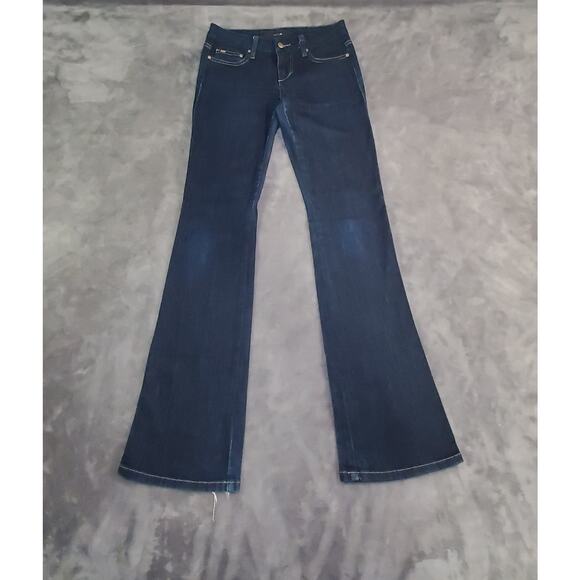 Joes Sz 25 Womens Boot Cut Jeans Blue Stretch Dark Wash Honey Fit Denim Ca17-56 - Picture 1 of 9
